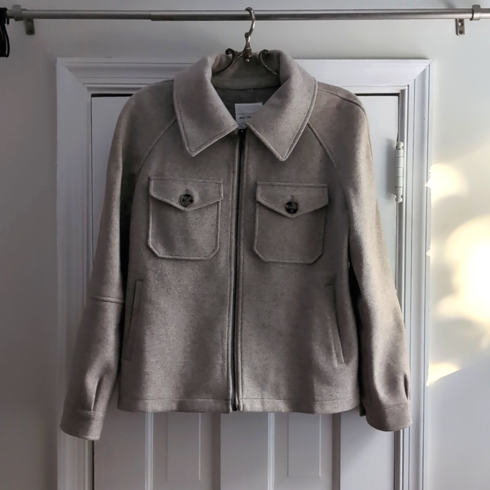 50% OFF! TO BE DONATED 12/11 // AVEC LES FILLES Shirt Jacket